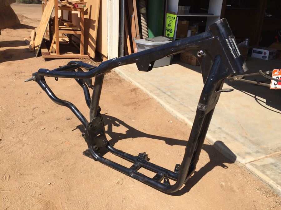 Harley Davidson Sportster Motorcycle Frame Type XL/2 1995 Estimate $550 [Photo 3]