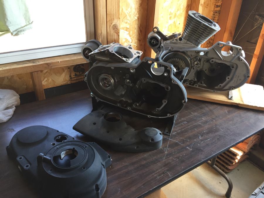 Pair Of Harley Davidson Sportster Engines Unassembled As Is Estimate $1,200