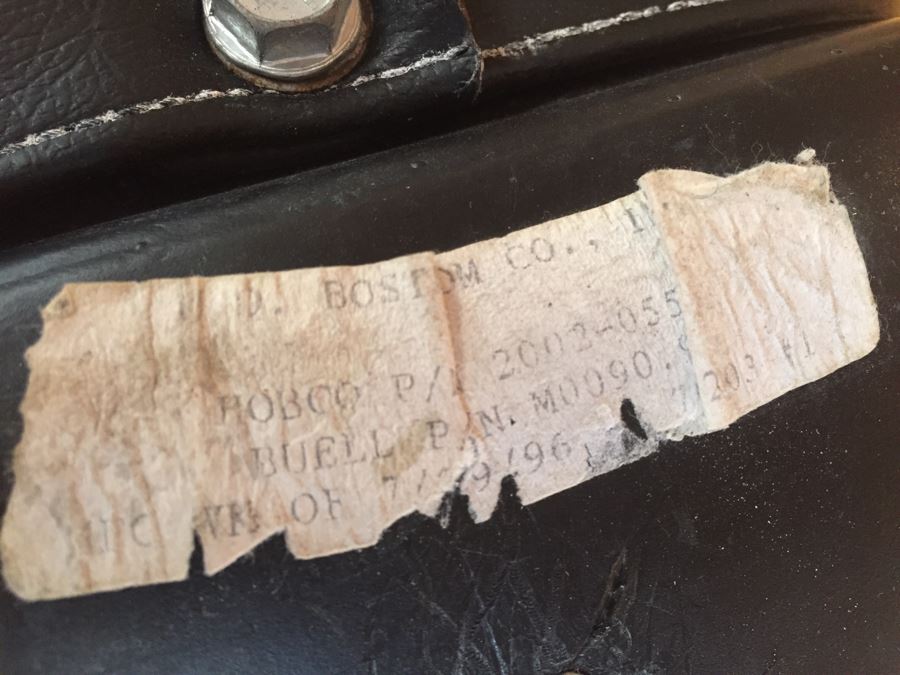 Buell Motorcycle Seat [Photo 6]