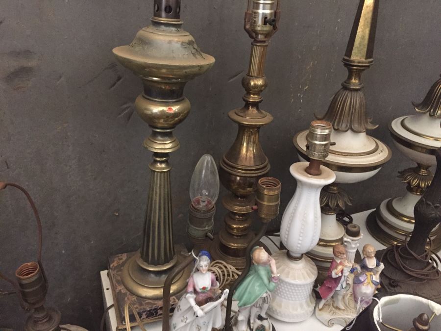 Huge Lamp And Lighting Fixtures Lot [Photo 8]