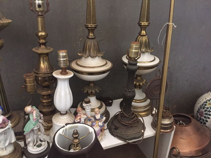 Huge Lamp And Lighting Fixtures Lot [Photo 9]