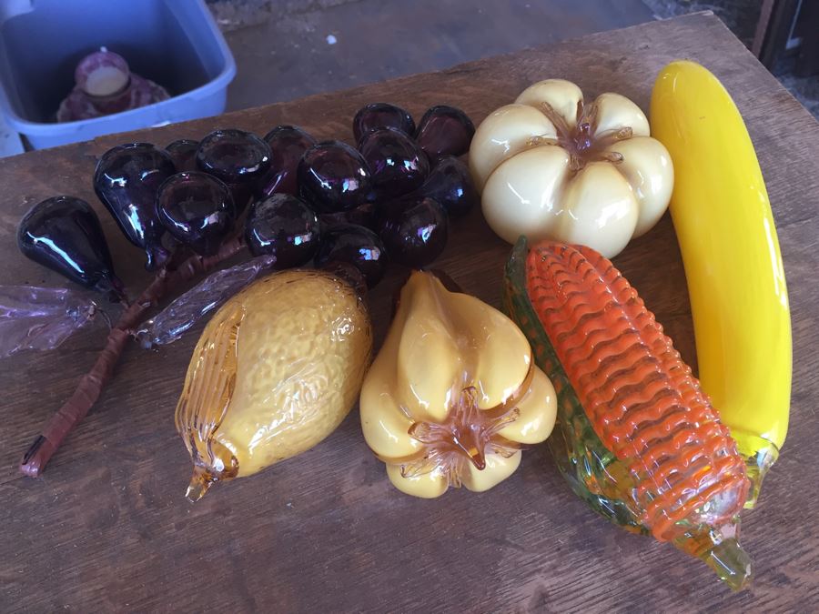 Collection Of Glass Fruit [Photo 1]