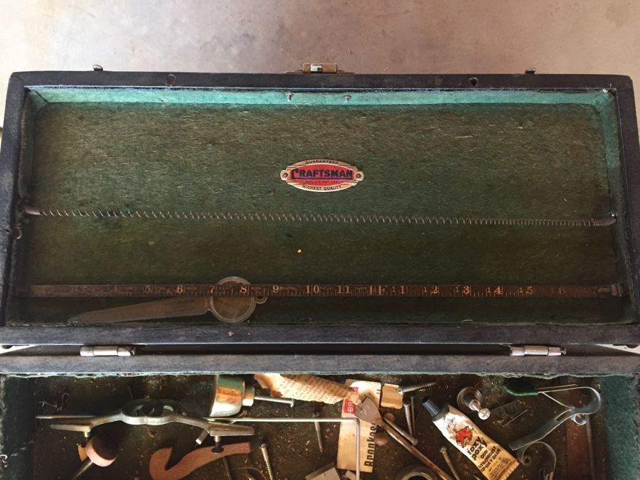 Vintage Craftsman Machinist Tool Box [Photo 5]