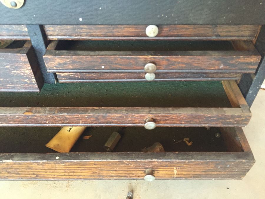 Vintage Craftsman Machinist Tool Box [Photo 8]