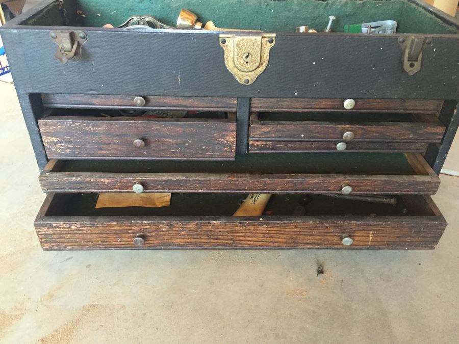 Vintage Craftsman Machinist Tool Box [Photo 7]