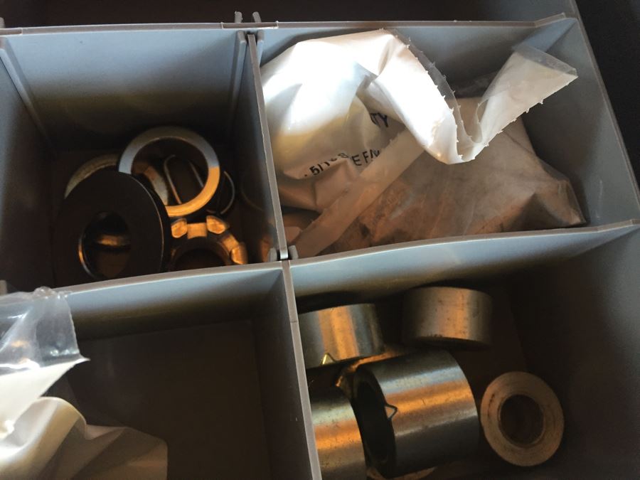 Huge Collection Of Motorcycle Bolts, Nuts, Washers, Parts With Storage Containers [Photo 16]