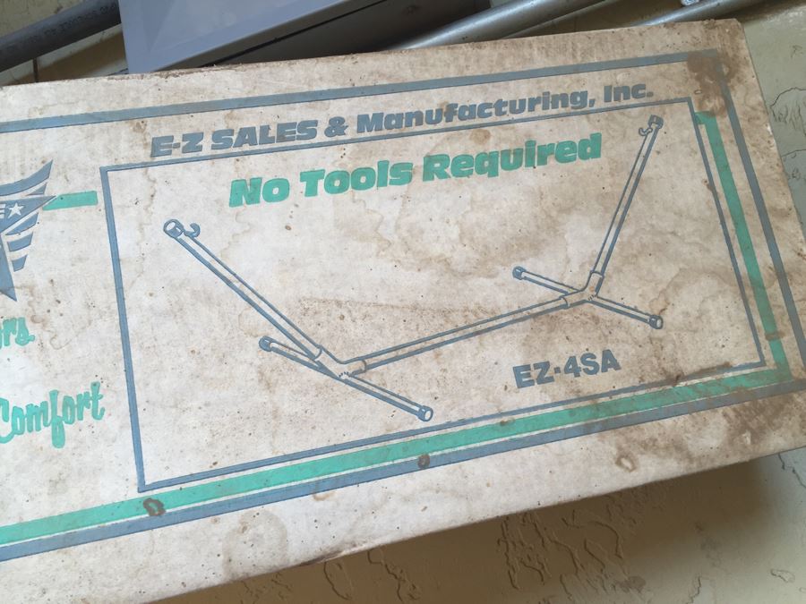 New In Box Hammock Stand By Ez-Sales & Manufacturing EZ-4SA [Photo 3]