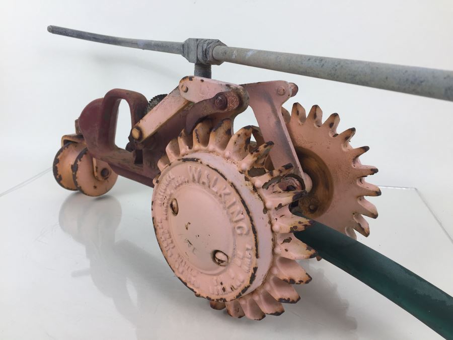 Vintage National Walking Lawn Spinkler Model A5 Heavy Cast Iron [Photo 8]