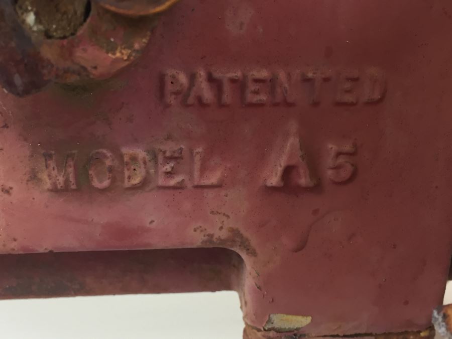 Vintage National Walking Lawn Spinkler Model A5 Heavy Cast Iron [Photo 6]