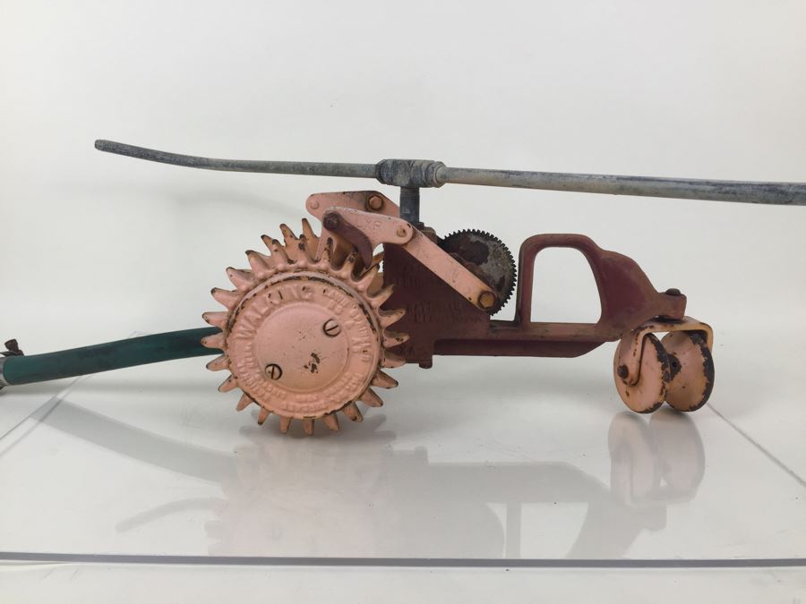 Vintage National Walking Lawn Spinkler Model A5 Heavy Cast Iron [Photo 10]