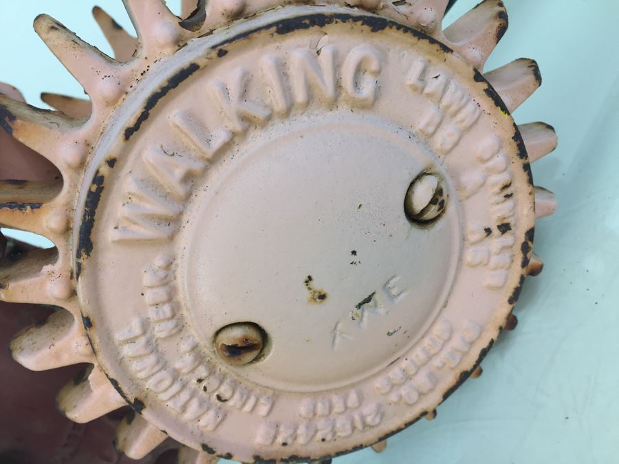 Vintage National Walking Lawn Spinkler Model A5 Heavy Cast Iron [Photo 5]