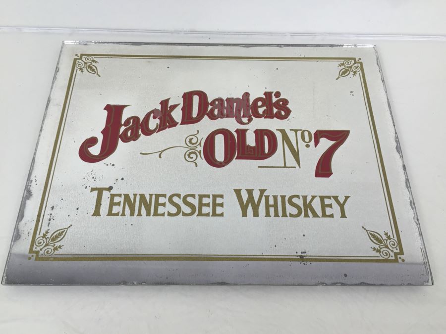 Vintage Jack Daniel's Old No. 7 Tennesse Whiskey Small Mirror [Photo 2]
