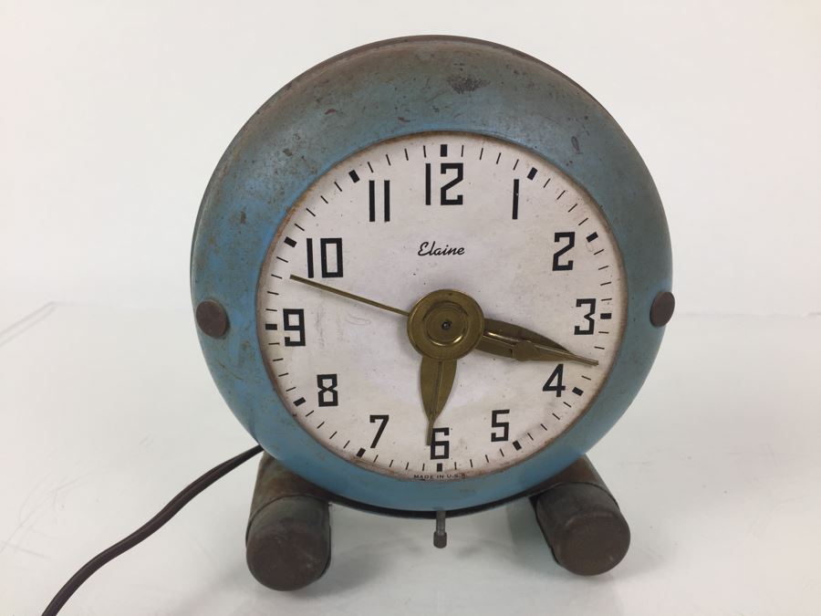 Vintage Electric Clock 'Elaine' By Industrial Working [Photo 5]