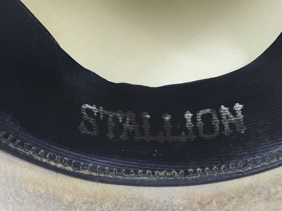 Vintage Stallion Western Hat Size 7 1/8 [Photo 9]