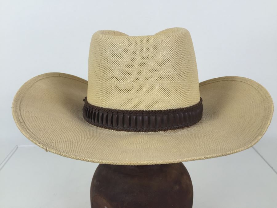 Vintage John B. Stetson Western Hat Size 7 1/8 [Photo 6]
