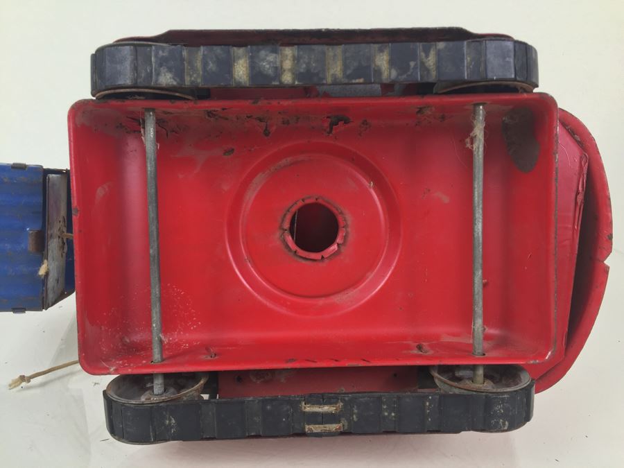 Vintage Mid-Century Tonka Toys Red Crane [Photo 18]