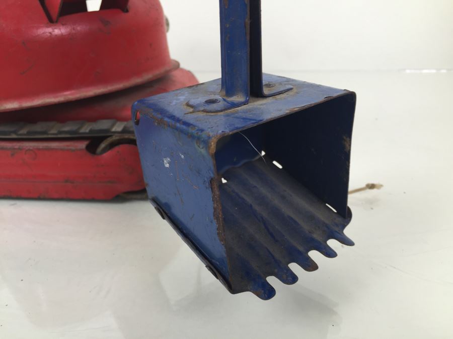 Vintage Mid-Century Tonka Toys Red Crane [Photo 8]