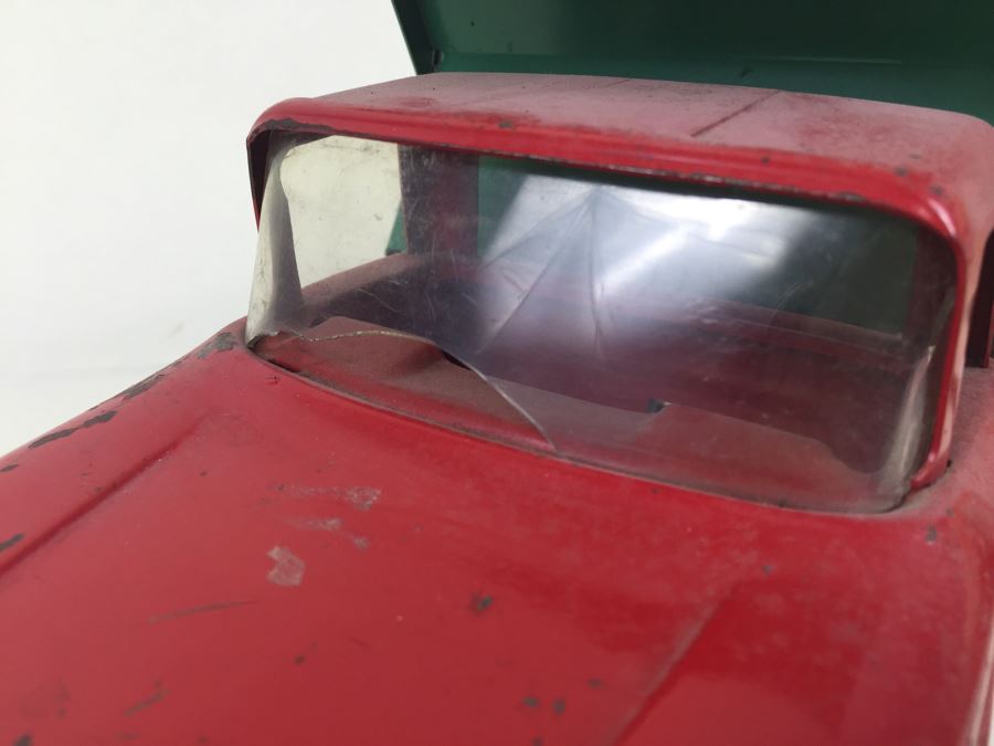 Vintage Tonka Toys Red And Green Dump Truck [Photo 7]