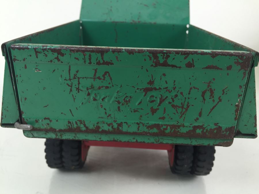 Vintage Tonka Toys Red And Green Dump Truck [Photo 12]