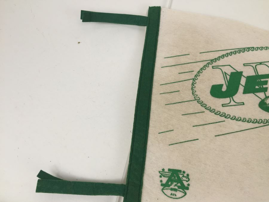 Vintage New York Jets Football Pennant Full Size [Photo 6]