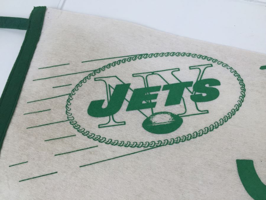 Vintage New York Jets Football Pennant Full Size [Photo 2]