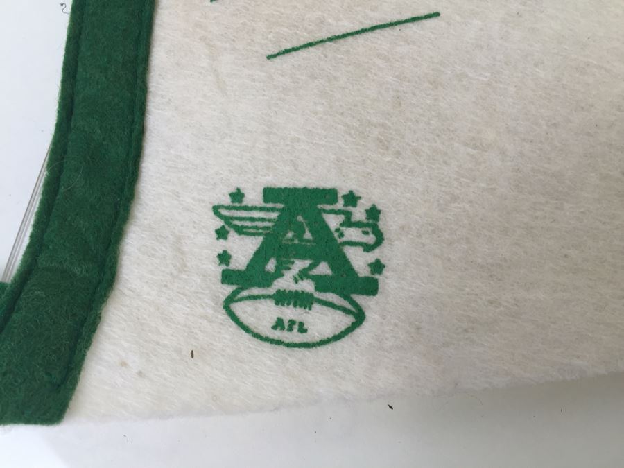 Vintage New York Jets Football Pennant Full Size [Photo 4]