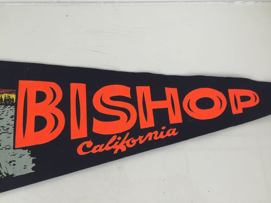 Vintage Bishop California Pennant [Photo 3]