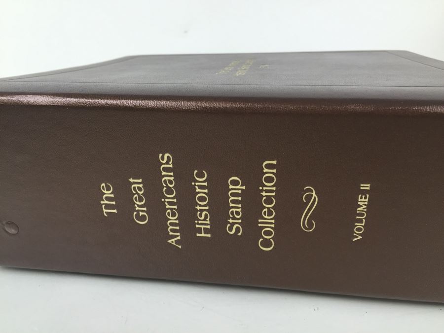Mint Stamp Collection In Binder 'The Great Americans Historic Stamp Collection' Franklin Philatelic Society Limited Edition [Photo 22]