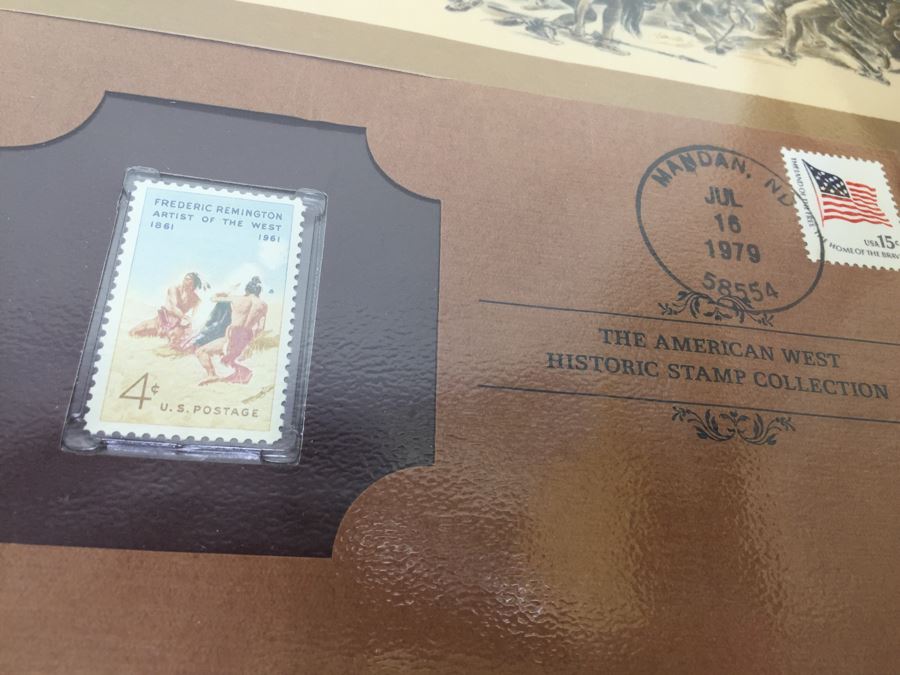 Mint Stamp Collection In Binder 'The Great Americans Historic Stamp ...