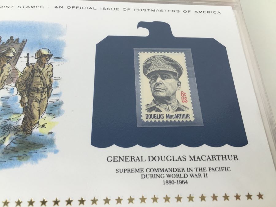 Postmasters Of America 'The Official History Of The United States In Mint Stamps' Collection In Presentation Binder Limited Edition 2075/15000 [Photo 10]