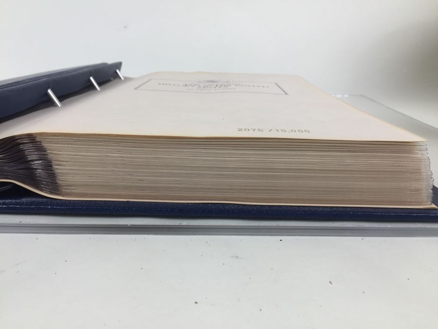 Postmasters Of America 'The Official History Of The United States In Mint Stamps' Collection In Presentation Binder Limited Edition 2075/15000 [Photo 17]