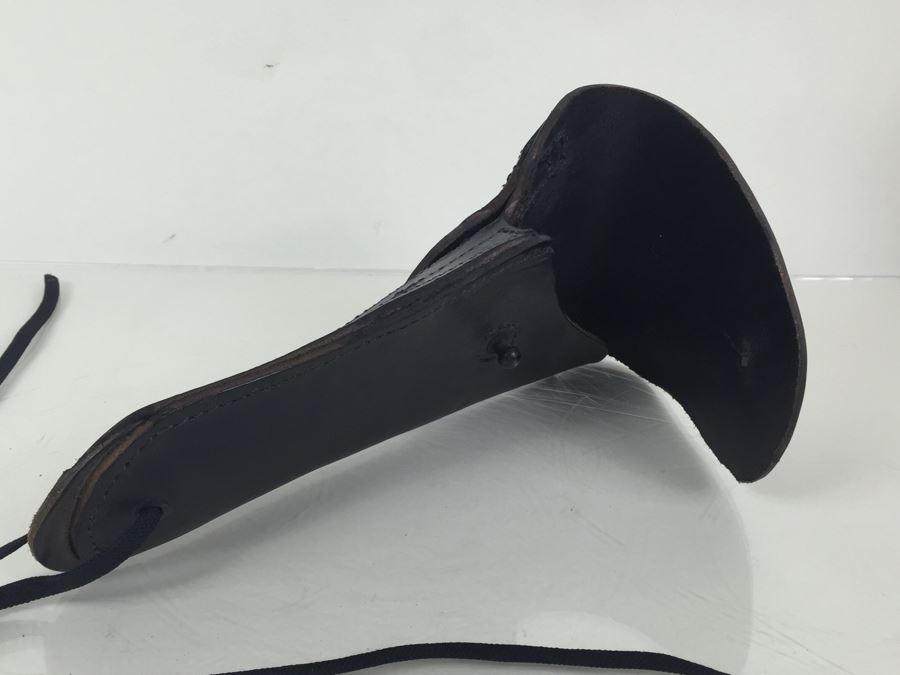 USN Navy Leather Holster For Pistol Cathey Enterprises Inc Mint Condition [Photo 7]