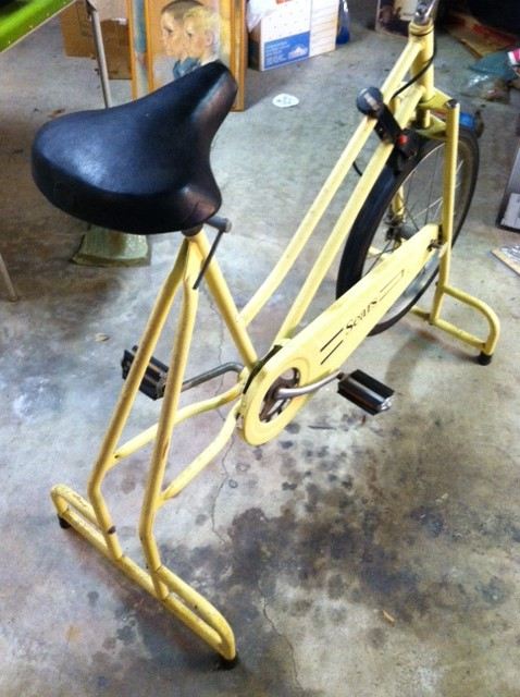 Yellow Sears Excercise Bike [Photo 5]