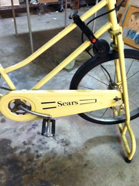 Yellow Sears Excercise Bike [Photo 6]