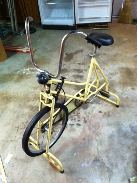 Yellow Sears Excercise Bike [Photo 1]