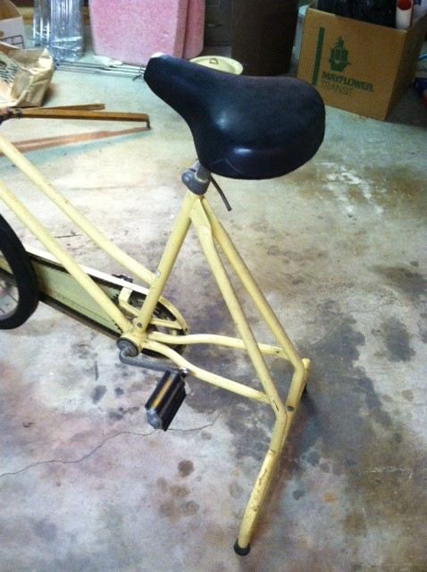 Yellow Sears Excercise Bike [Photo 4]