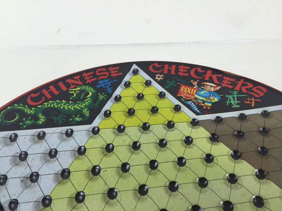 Vintage Chinese Checkers Game Pixie Game By Steven [Photo 5]