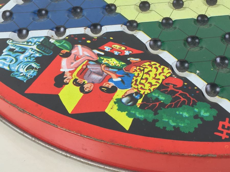 Vintage Chinese Checkers Game Pixie Game By Steven [Photo 8]