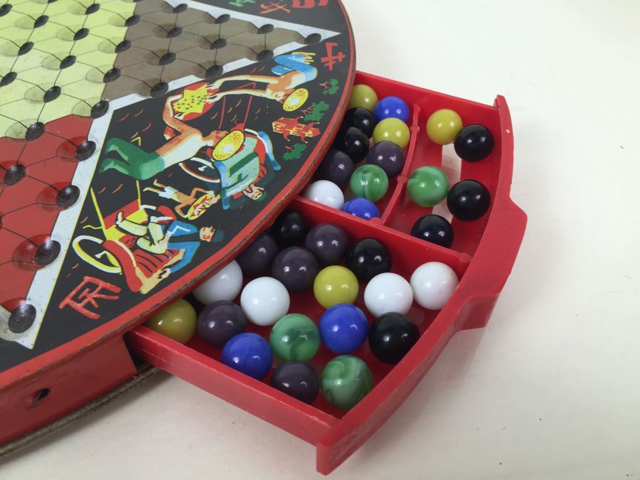 Vintage Chinese Checkers Game Pixie Game By Steven [Photo 3]