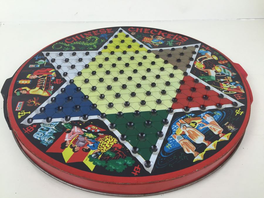 Vintage Chinese Checkers Game Pixie Game By Steven [Photo 4]
