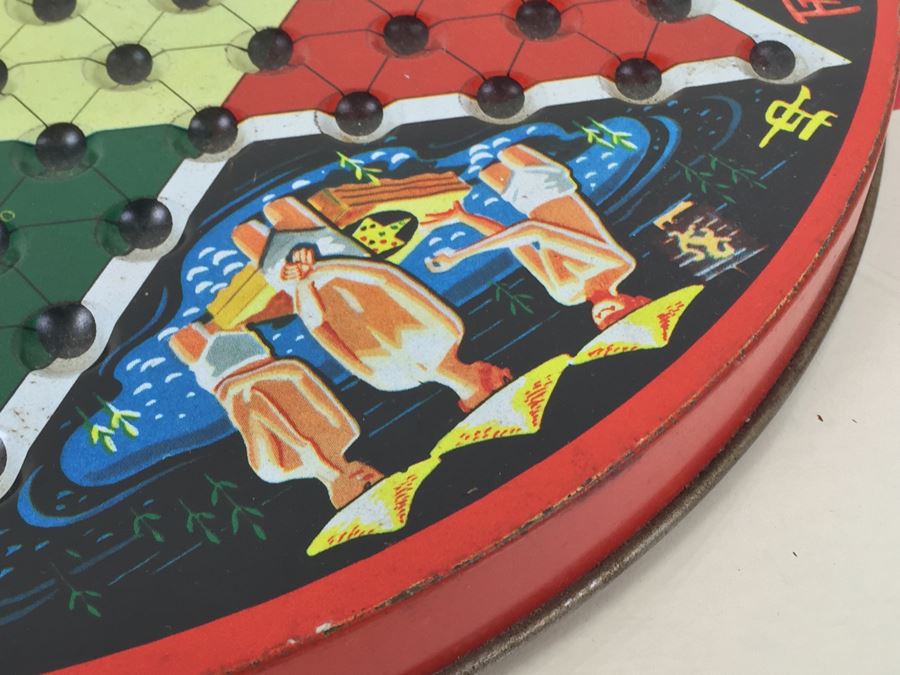 Vintage Chinese Checkers Game Pixie Game By Steven [Photo 9]