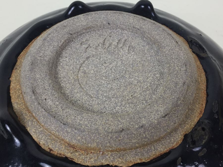 Signed Mid-Century Pottery Bowl [Photo 3]