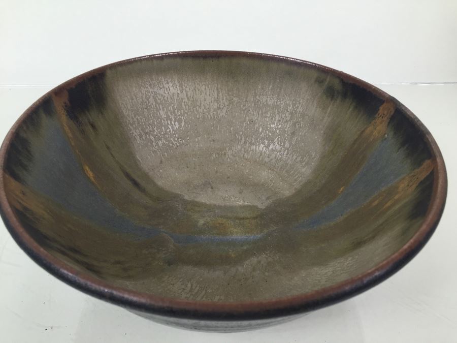 Signed Mid-Century Pottery Bowl [Photo 2]