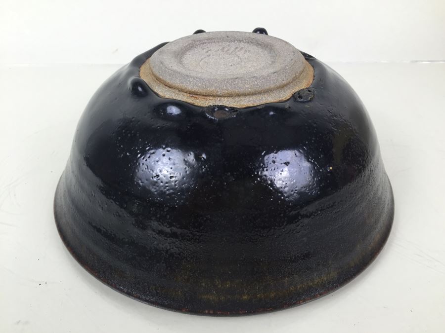 Signed Mid-Century Pottery Bowl [Photo 11]