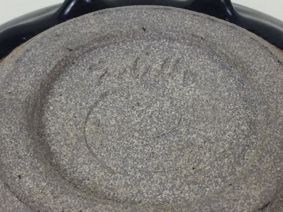 Signed Mid-Century Pottery Bowl [Photo 15]