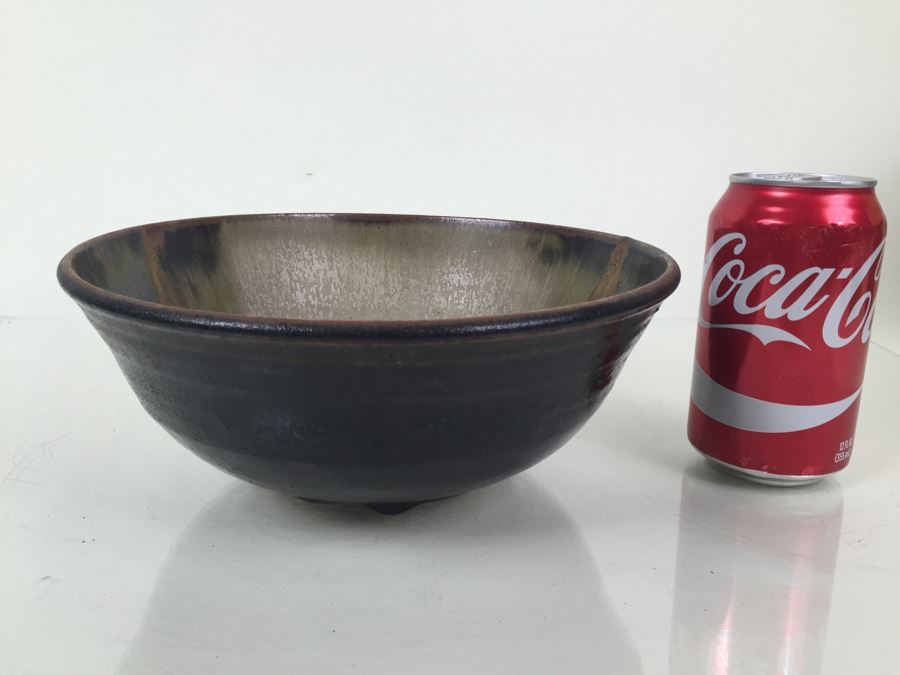 Signed Mid-Century Pottery Bowl [Photo 1]