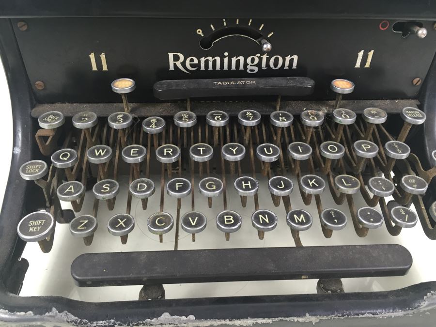 Vintage Remington No. 11 Manual Typewriter