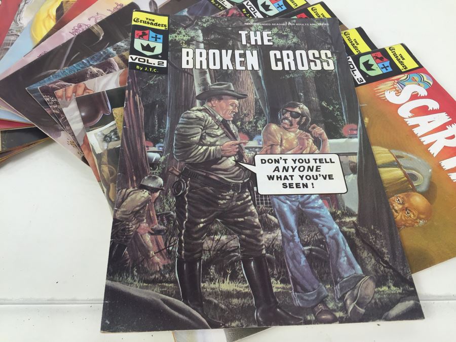 Comic Book Collection The Crusaders By J.T.C. Volumes 2 Through 17 [Photo 2]