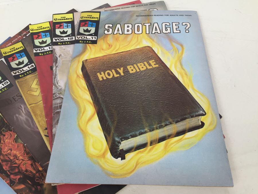 Comic Book Collection The Crusaders By J.T.C. Volumes 2 Through 17 [Photo 13]