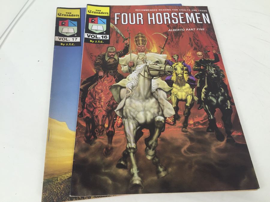 Comic Book Collection The Crusaders By J.T.C. Volumes 2 Through 17 [Photo 18]